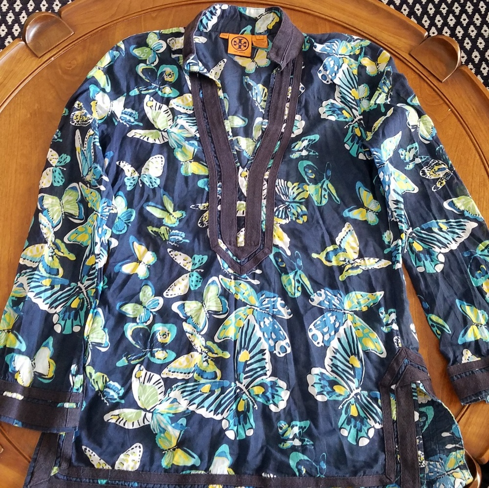 Tory Burch butterfly tunic